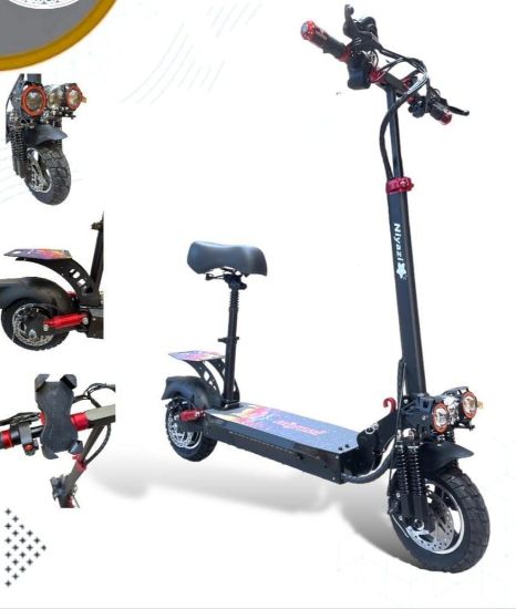 صورة سكوتر الوحش المطور 48 فولت بكفرات صحراوية